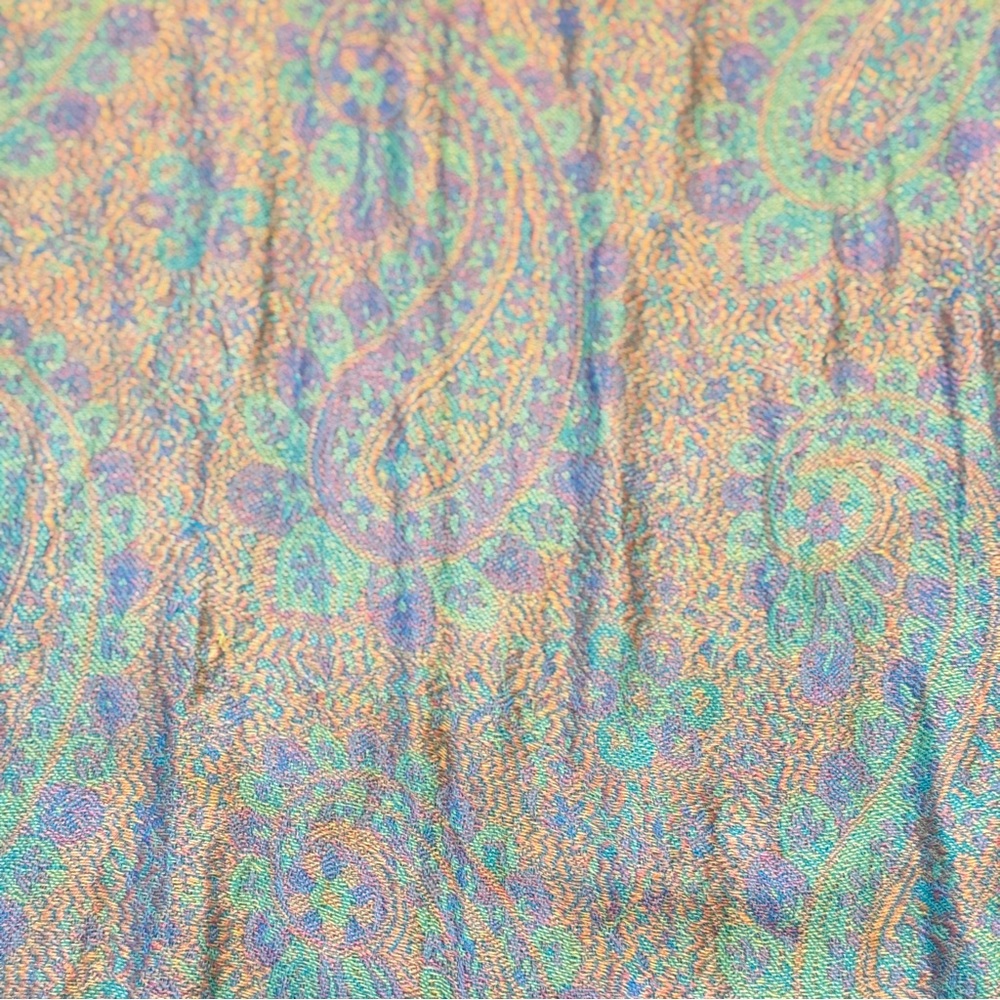 Silky rectangular scarf - Picture 4 of 4